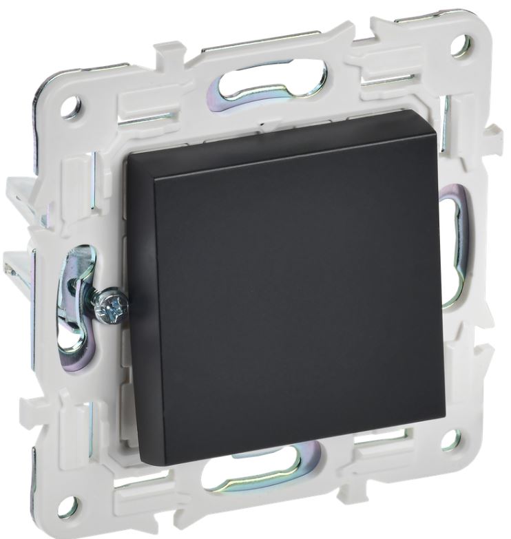 

Переключатель одноклавишный IEK SK-V12-0-10-K02 SKANDY 10А SK-V02Bl Черный, SK-V12-0-10-K02