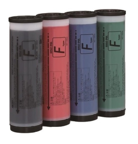 Изображение товара Оригинальные зеленые чернила для ризографа RISO S-4259E 1000 мл