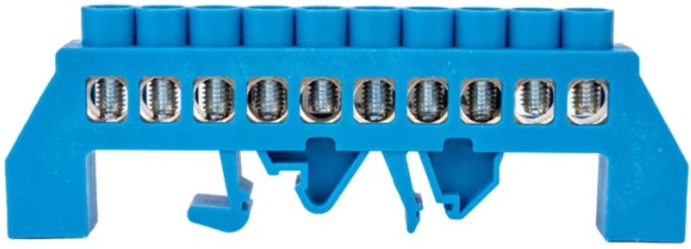 

Шина Rexant 11-2316 «N» нулевая в комбинированном синем изоляторе на DIN-рейку 8x12 мм 10 групп, 11-2316