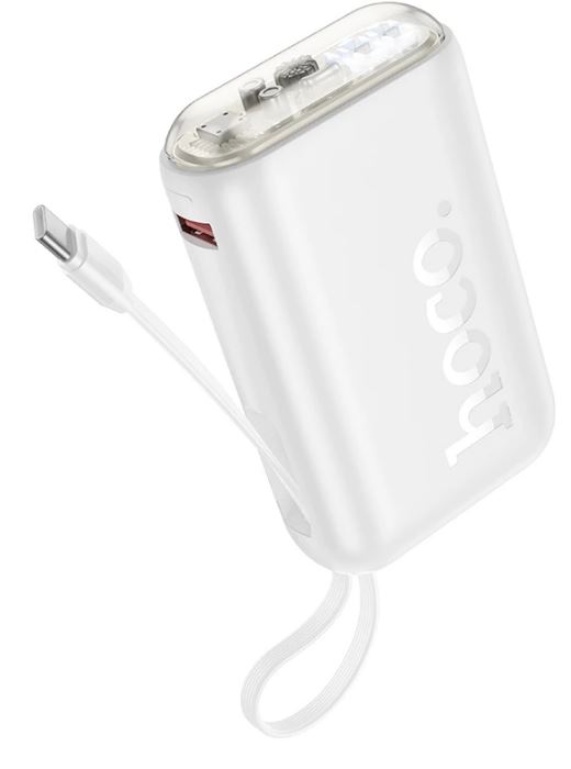 

Аккумулятор внешний Hoco J157 6942007662062 10000mAh 2A белый (62062), J157