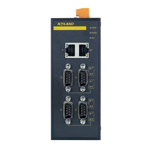 

Преобразователь интерфейсов Kyland KPS 302172006 2 10/100Base-T(X) Ethernet port, 4 RS232/RS422/RS485 serial port,12-48VDC, dual power supply, KPS
