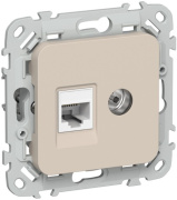 фото Розетка  IEK FI-AK22-1-K88