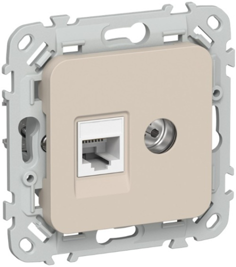 Изображение товара Розетка IEK FI-AK22-1-K88 FLITE