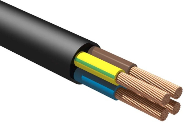 Изображение товара Кабель ККЗ КГтп-ХЛ 4х2.5 100 м для энергоёмкого оборудования