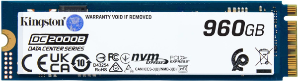фото Накопитель SSD M.2 2280 Kingston DC2000B в Уфе 960 ГБ
