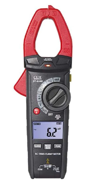 Изображение товара Токоизмерительные клещи CEM DT-9180 с True RMS и NCV