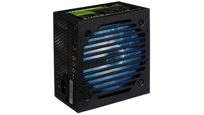 

Блок питания ATX AeroCool VX PLUS 500 RGB 4718009152687 500W, RGB fan 120mm, 500mm cable, Retail, VX PLUS 500 RGB