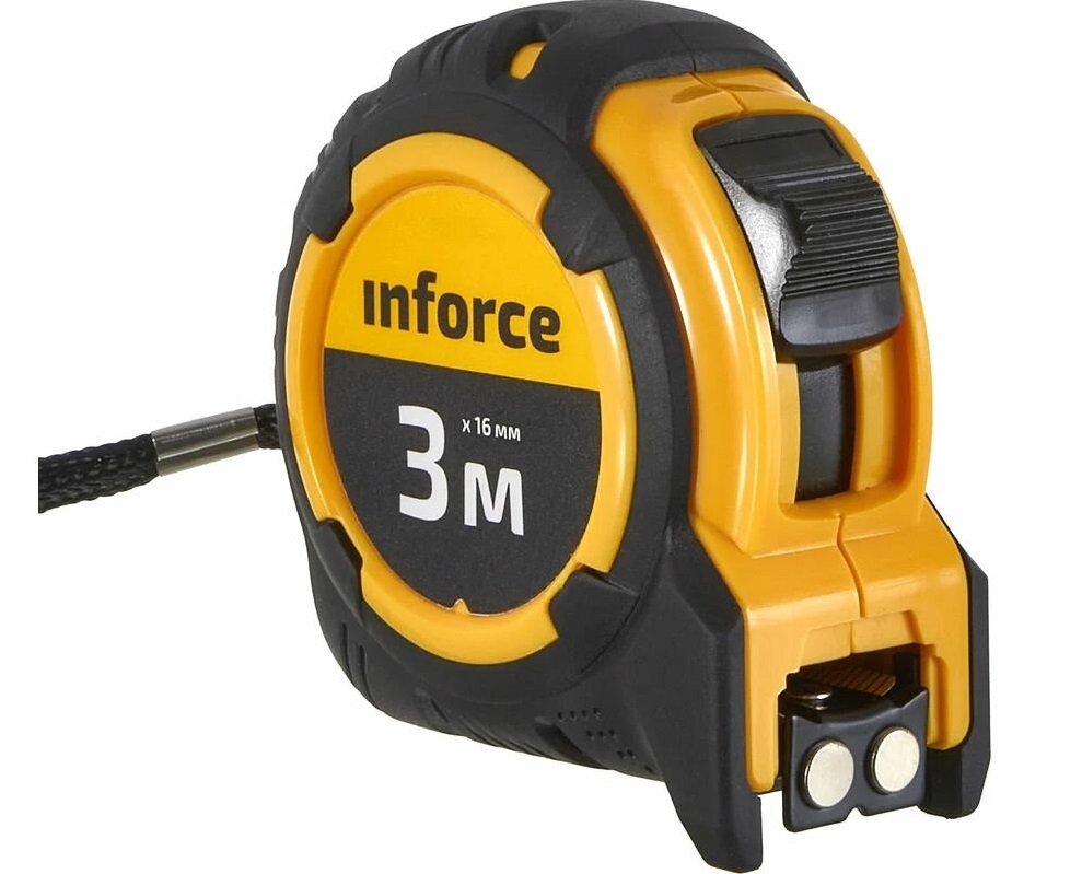 

Рулетка Inforce 06-11-72 компактная 3Х16, 06-11-72