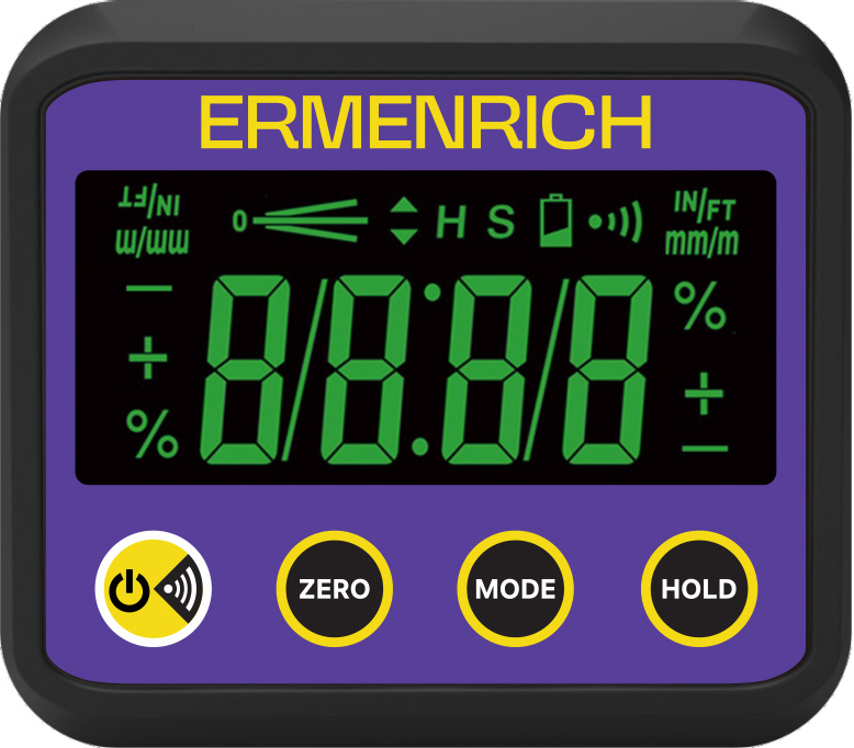 

Уровень Ermenrich Verk LQ40 85693 Ermenrich цифровой, фиолетовый, Verk LQ40