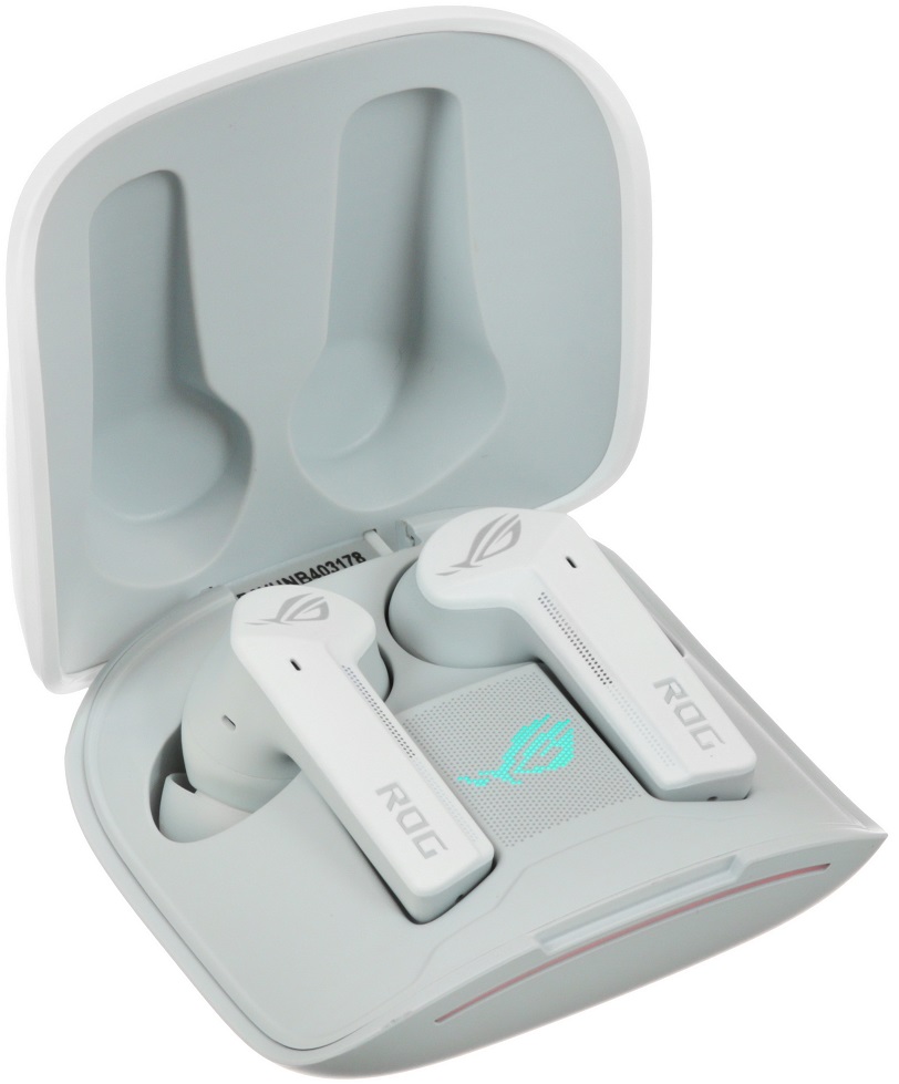 

Наушники беспроводные ASUS ROG CETRA TRUE WIRELESS 90YH03X1-B5UA00 White 20-20000Hz ANC BT, ROG CETRA TRUE WIRELESS