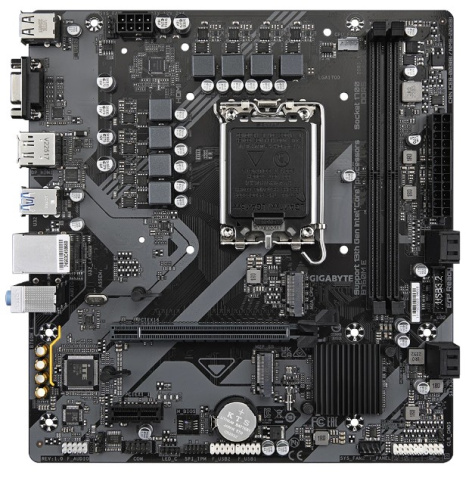 Изображение товара Материнская плата GIGABYTE B760M E для Intel с DDR5 и M.2