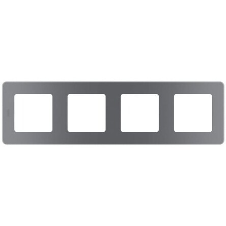 Изображение товара Рамка Legrand Inspiria 4 поста вертикальная горизонтальная 673967