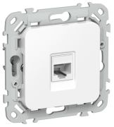 фото Розетка компьютерная  IEK FI-K12-2-K01