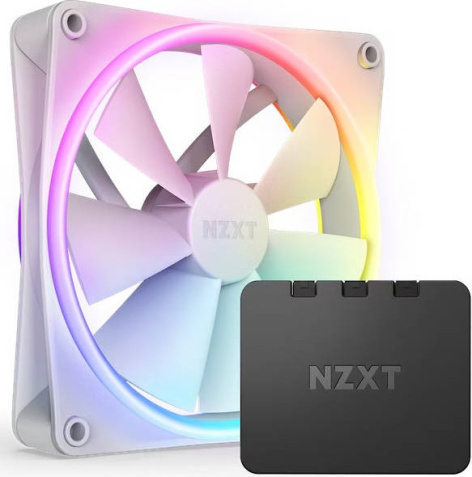 Изображение товара Вентилятор NZXT F140 RGB Duo для корпуса с RGB подсветкой и PWM регулировкой