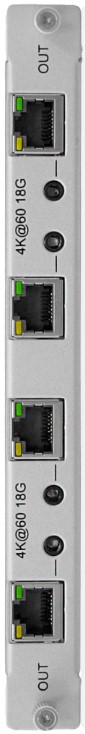 

Модуль Qtex QVP 2 CHB1004K-4OUT18G вывода 2xHDBaseT 4K60 для видеопроцессора QVP 2 MM1616MV, дальность передачи до 100 м, QVP 2 CHB1004K-4OUT18G
