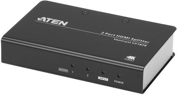 

Разветвитель Aten VS182B-AT-G HDMI True 4K 2-портовый, VS182B-AT-G