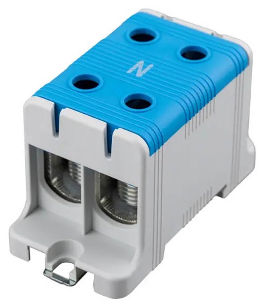 

Клемма вводная Rexant 11-2116 силовая КВС 16-95мм 2-рядная синяя распределительная, 11-2116