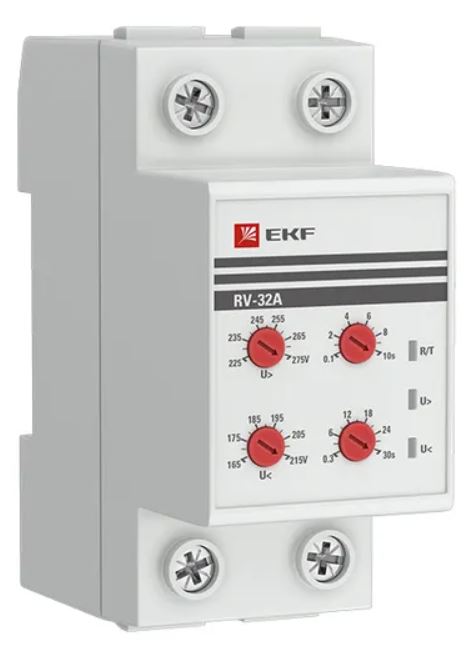 

Реле напряжения EKF rv-32a (сквозное подкл.), rv-32a