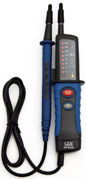 Изображение товара Указатель напряжения CEM DT-9121 12-690 В для электриков и техников