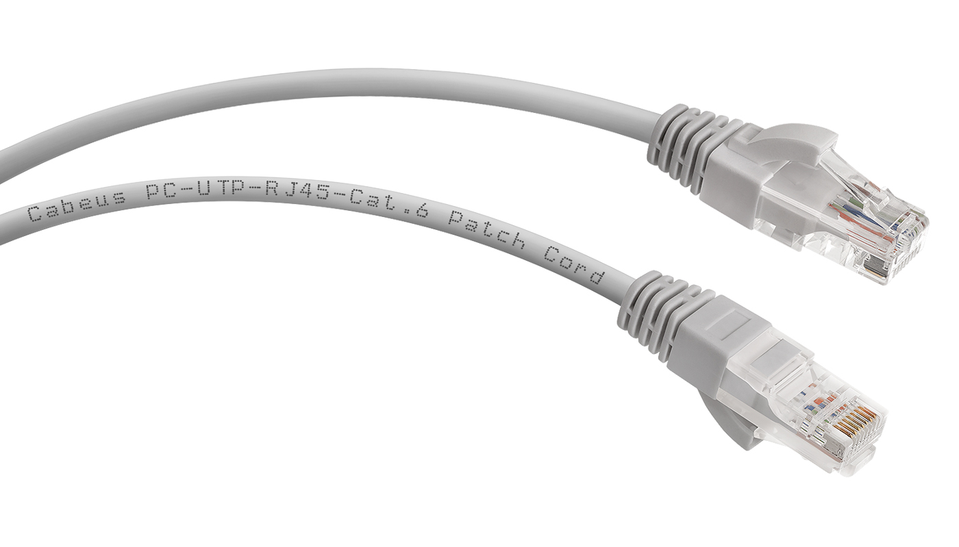 фото Кабель патч-корд Cabeus PC-UTP-RJ45-Cat.6-10m