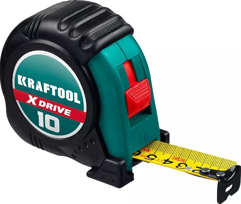

Рулетка Kraftool X-Drive 34122-10 Kraftool 10мх25мм., X-Drive