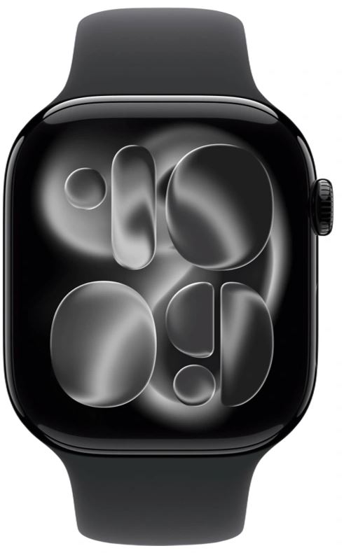

Часы Apple Watch S11 GPS MEQU4 42mm Jet Black Aluminium Case /Black SB - M/L, Watch S11 GPS