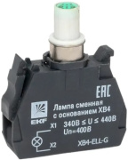 фото Лампа сменная c основанием  EKF XB4-ELL-G