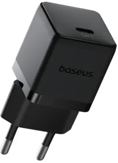 

Зарядное устройство сетевое Baseus Palm P10111605113-00 1C 30W EU Cluster Black, Palm