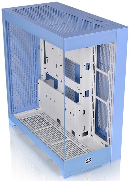 

Корпус eATX Thermaltake CTE E600 MX Hydrangea Blue CA-1Y3-00MFWN-00 голубой, без БП, фронтальная и боковые панели из закаленного стекла, USB Type-C, 2, CTE E600 MX Hydrangea Blue