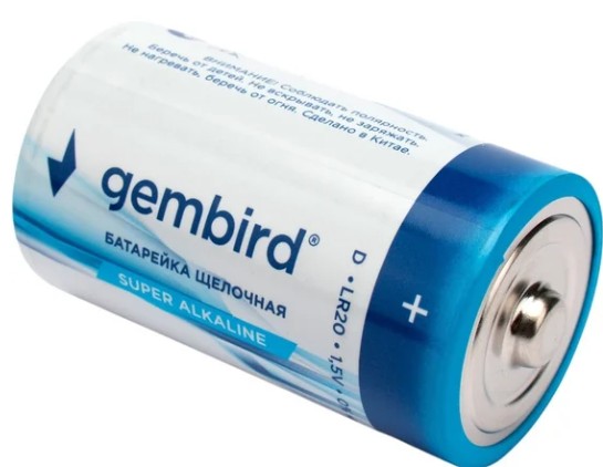 Батарейка Gembird GB-LR20-2F