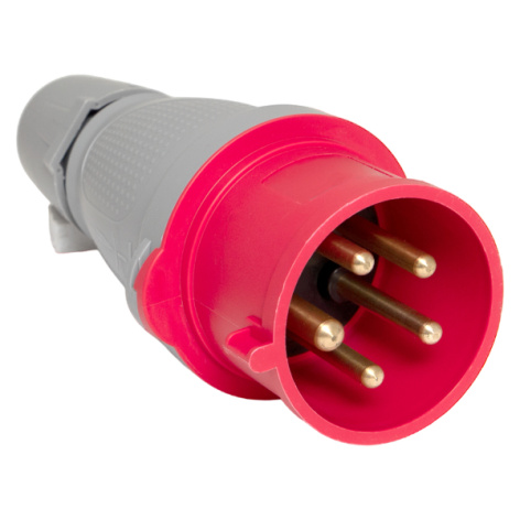 Изображение товара Вилка EKF ps-025-32-380-PRO переносная электромонтажная 32 А