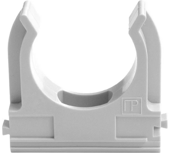 

Клипса для труб Промрукав PR.0625 АБС-пластик в карт д25 (100шт), PR.0625