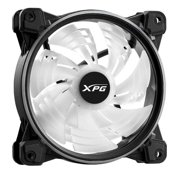 

Вентилятор для корпуса ADATA XPG HURRICANE 120 PWM ARGB 120*120*25mm, 600-2000rpm, 61.5CFM, 18,17dBa, 4-pin PWM, XPG HURRICANE 120 PWM ARGB