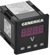 фото Вольтметр  GENERICA IDV11-5-1-3-LED-G