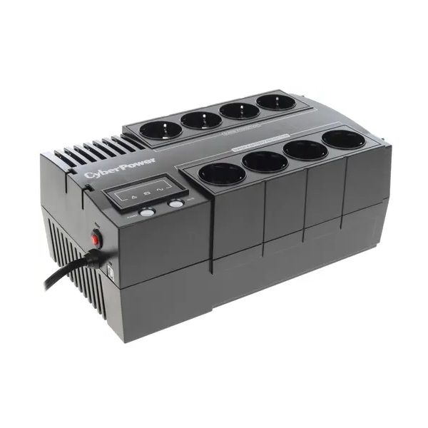 

Источник бесперебойного питания CyberPower BS650E line-interactive, 650VA/390W, (4+4 EURO), BS650E