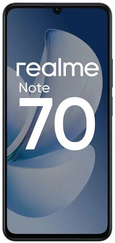 

Смартфон Realme Note 70 6/128GB RMX5313 (6+128) BLACK черный, Note 70 6/128GB