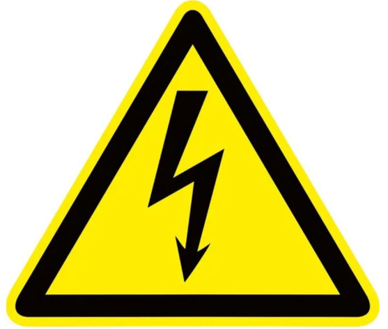 Изображение товара Знак электробезопасности EKF pn-1-02 из пластика для предупреждения поражения током