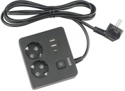 фото Удлинитель сетевой Power Cube PC-1B-2M