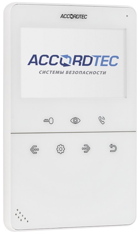 

Монитор AccordTec AT-VD 432C WH видеодомофона, AT-VD 432C WH