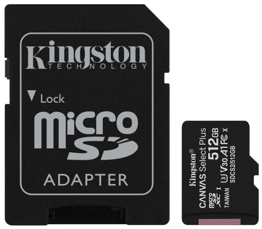 фото Карта памяти microSDXC 512GB Kingston SDCS2/512GB в Казани