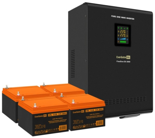 фото Комплект  Exegate FineSine SX-3000.LCD.AVR.2SH.T в Омске