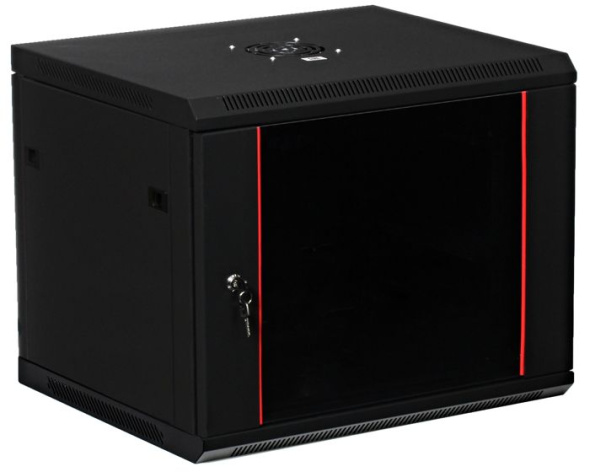 фото Шкаф настенный 19", 9U W&T C096045BWTWOF в Екатеринбурге