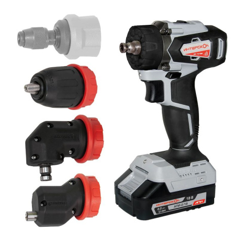 Изображение товара Дрель-шуруповерт Интерскол ДА-13/18ВК 45 Нм мощная и надежная