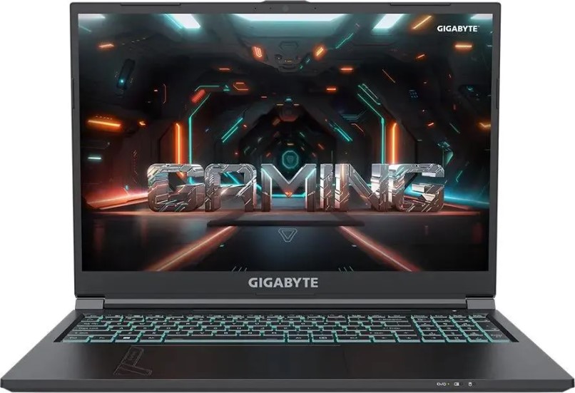 

Ноутбук GIGABYTE G6 KF-H3KZ853SH i7-13620H/16GB/512GB SSD/GeForce RTX4060 8GB/16" IPS FHD+/WiFi/BT/cam/Win11Home/black, G6