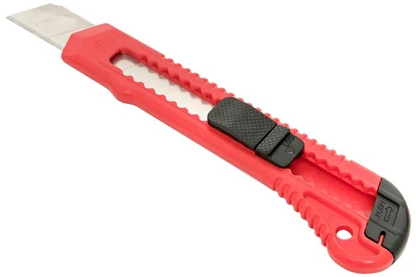 

Нож EKF ncm-20-ms с сегментированным лезвием 18 мм НСМ-20 Master, ncm-20-ms