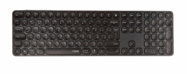 Изображение товара Беспроводная клавиатура Rapoo E9550L алюминиевый корпус 110 клавиш