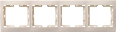 Изображение товара Рамка IEK EMK40-K33-DM для электроприборов IP20 серия Кварта