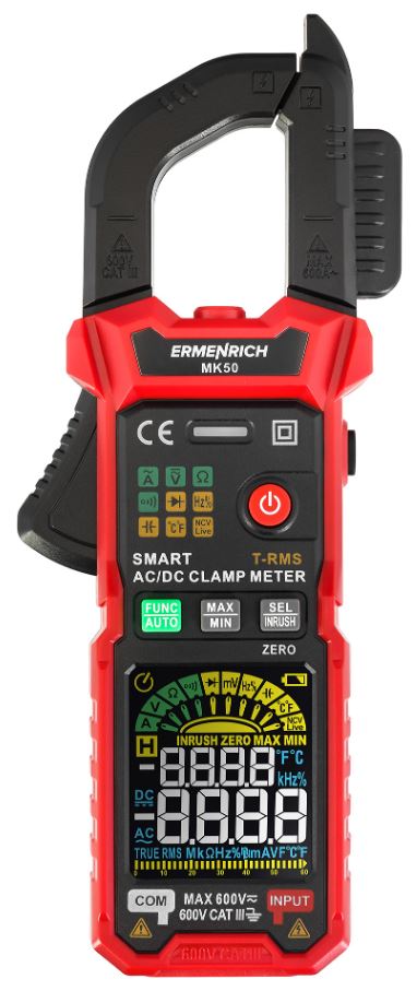 

Токоизмерительные клещи Ermenrich 82969 Ping MK50, 82969