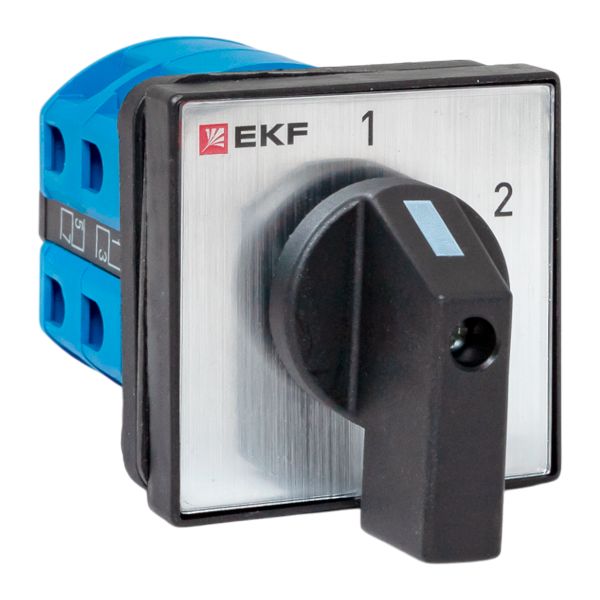 

Переключатель кулачковый EKF pk-1-52-10-65 ПК-1-52 10А 2P «1-2» IP65, pk-1-52-10-65