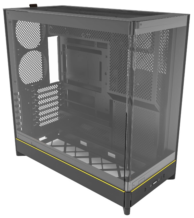 

Корпус ATX Montech HS02 BLACK без БП, 2*USB 3.0, USB 3.1, HS02 BLACK